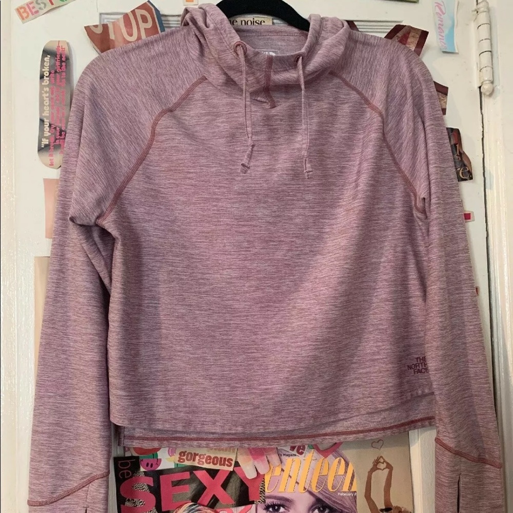 NWOT The North Face Flash Dry Cropped Pullover